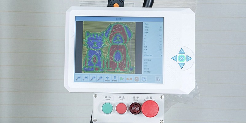 robotic tufting machine