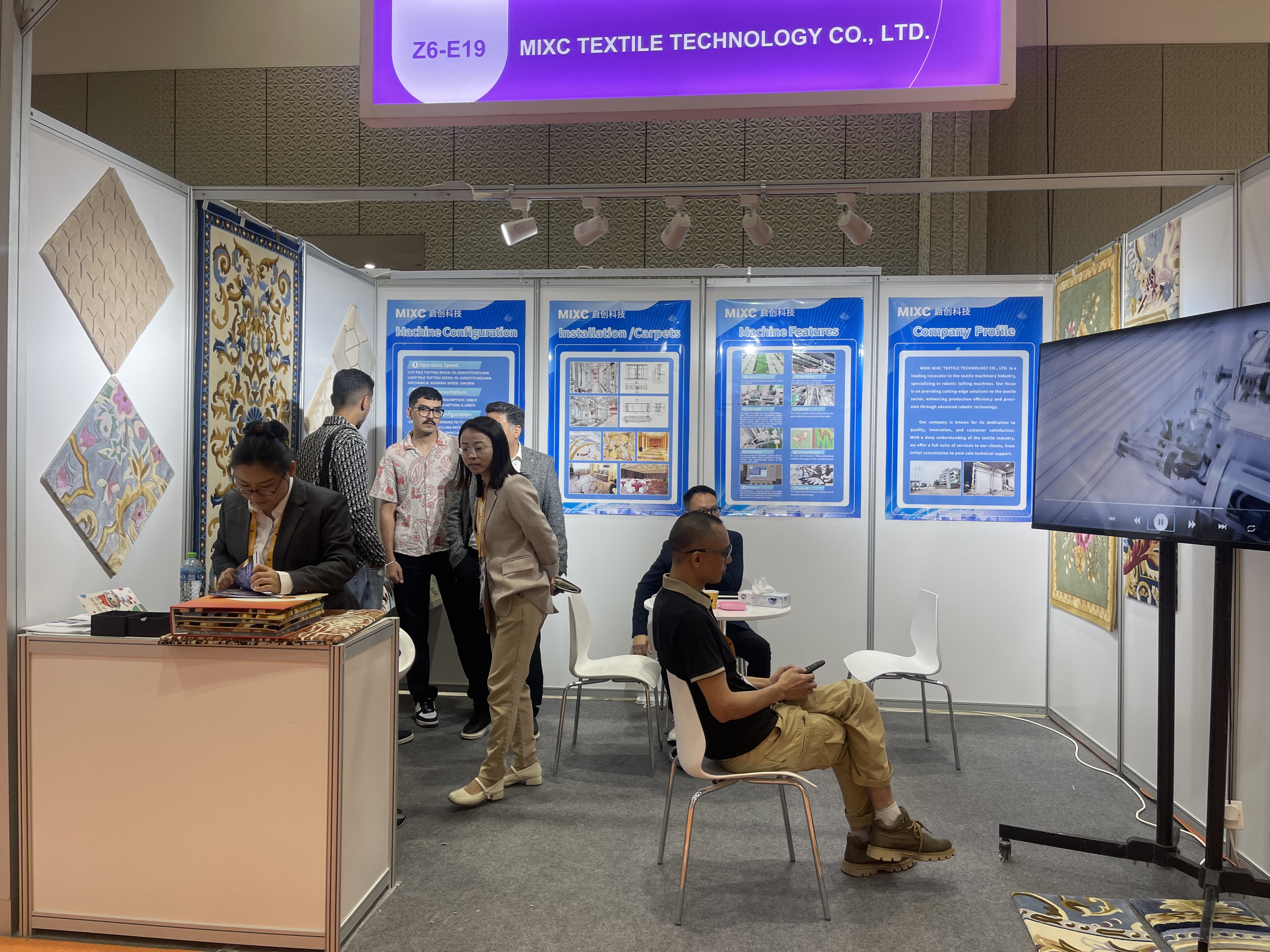 MIXC Textile Technology at DOMOTEX Middle East 2025 