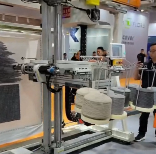 MIXC Textile Technology Impresses Industry Professionals at DOMOTEX Asia/CHINAFLOOR 2025 with Advanced Robotic Tufting Solutions