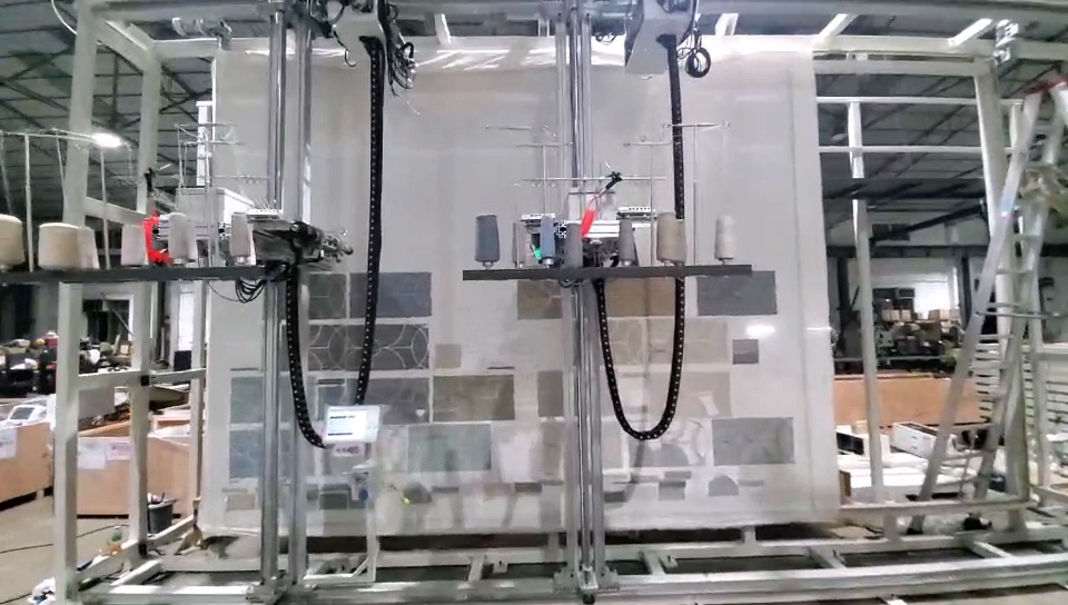 Indian Customer Customizes Dual-Y Axis Robotic Tufting Machine from MIXC