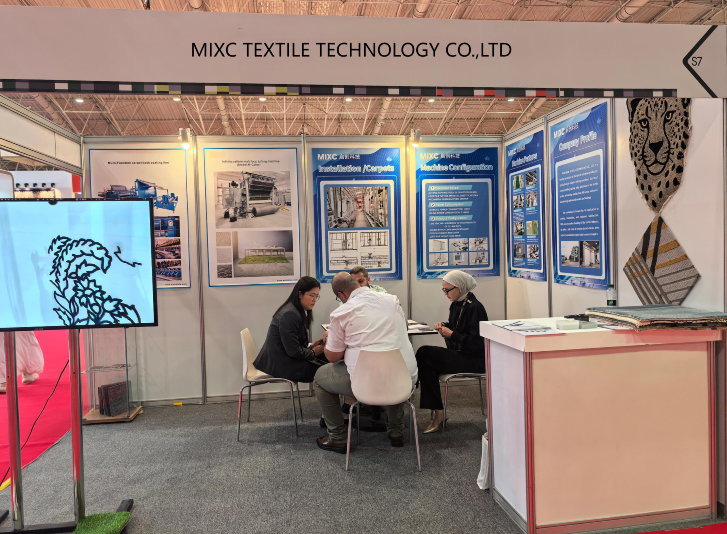 MIXC Showcases Robotic Tufting at Saudi Expo